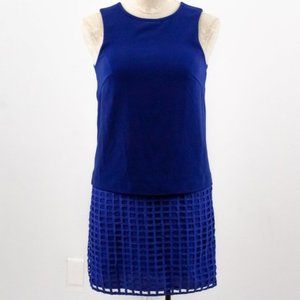 Revolve Stylestalker XS Geometric Mini Dress Blue